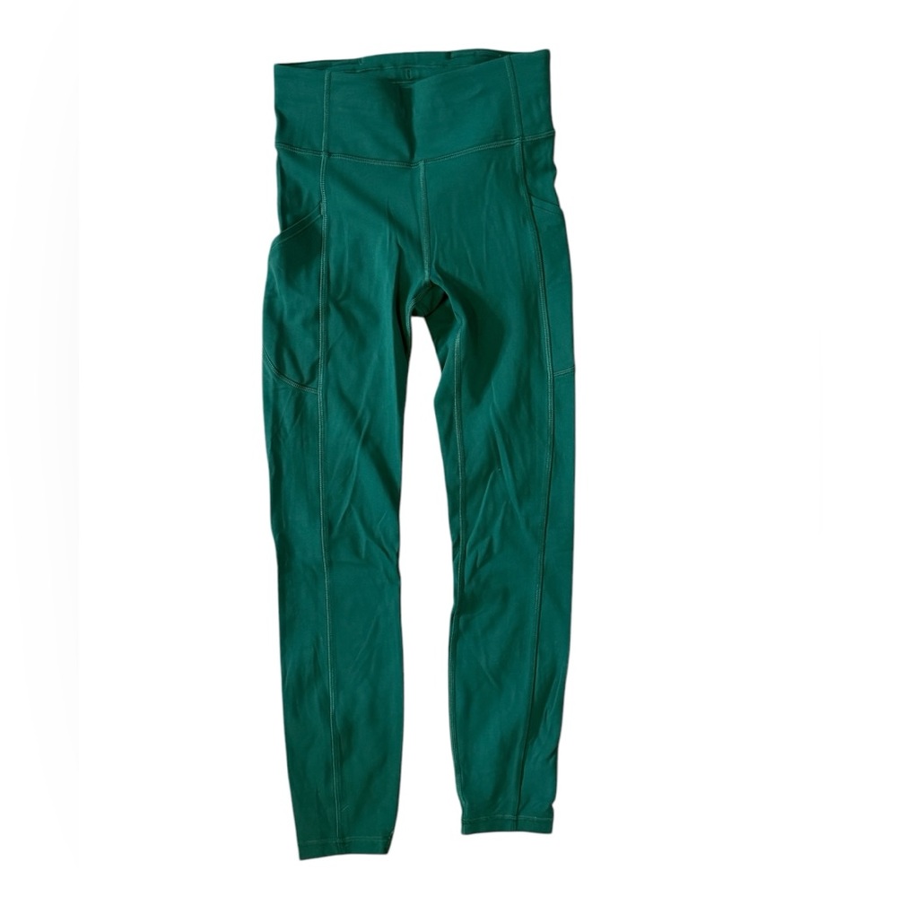 Lululemon Invigorate High-Rise Tight 25" in Everglade Green, Size 4 - Picture 2 of 6